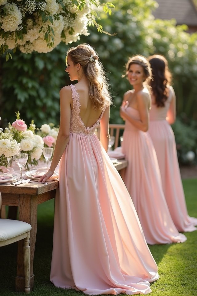 blush pink wedding elegance