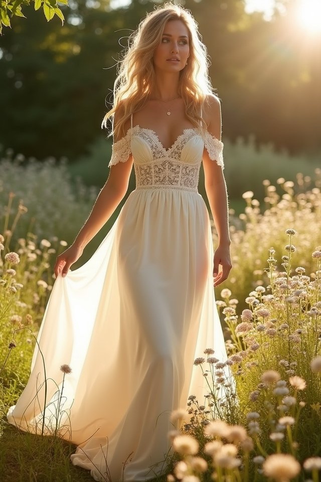 bohemian chic wedding elegance