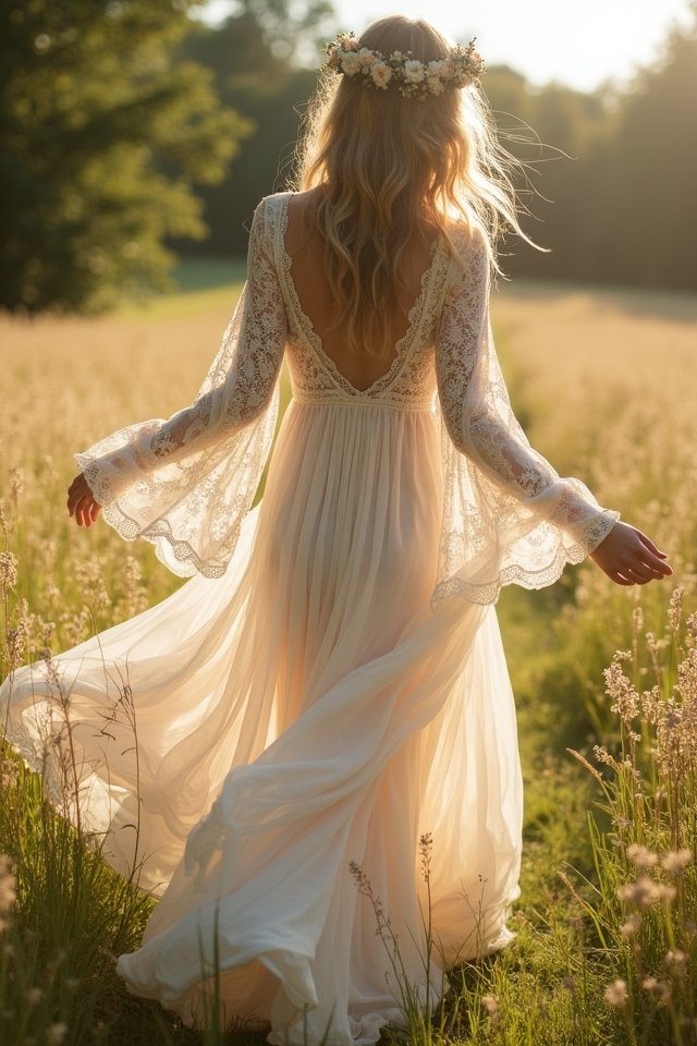 bohemian maxi dress elegance