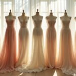 boho satin vintage wedding dresses