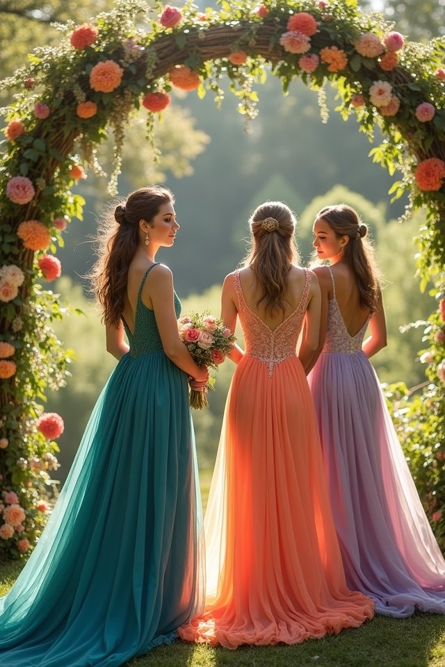 bold colors for weddings