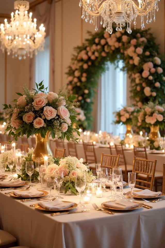 breathtaking floral wedding arrangements