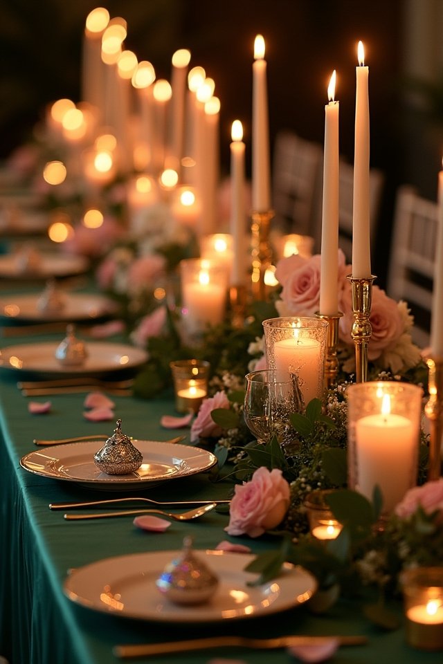 candlelight height variation romance
