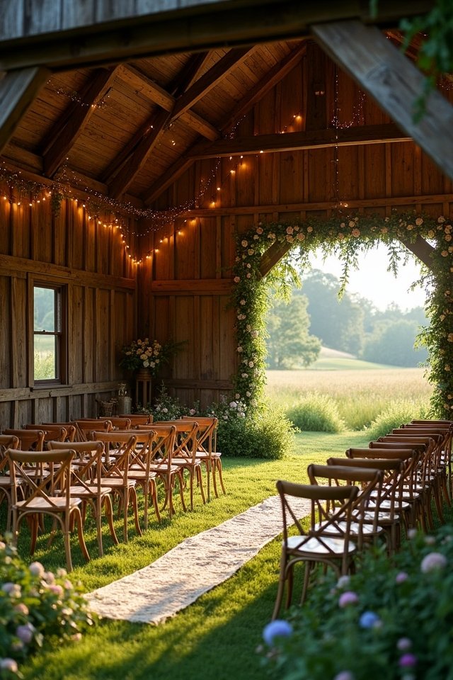 charming rustic barn weddings