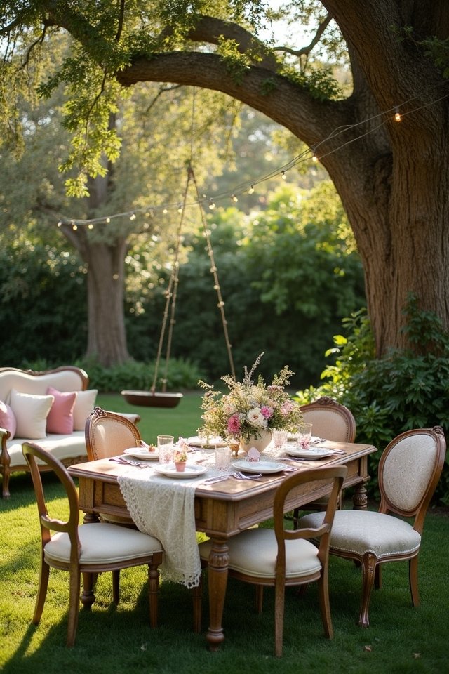 charming vintage garden arrangements