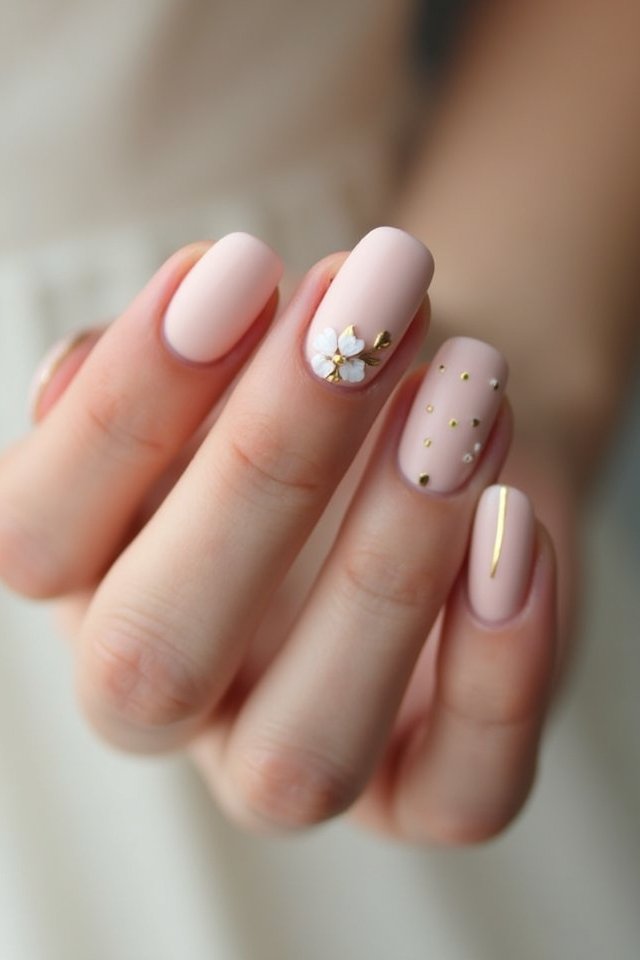 chic minimalist nail designs