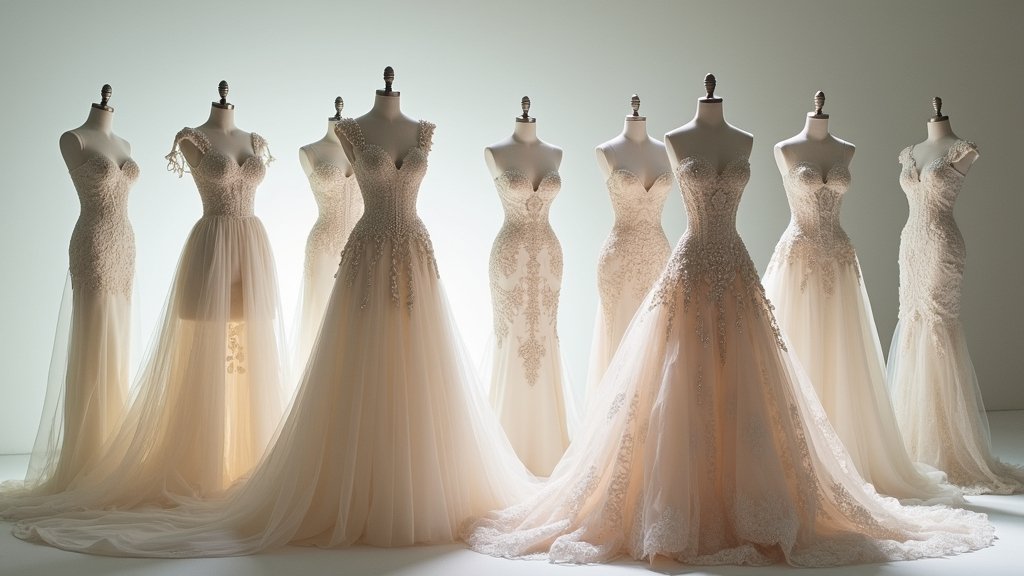 corseted wedding dress collection