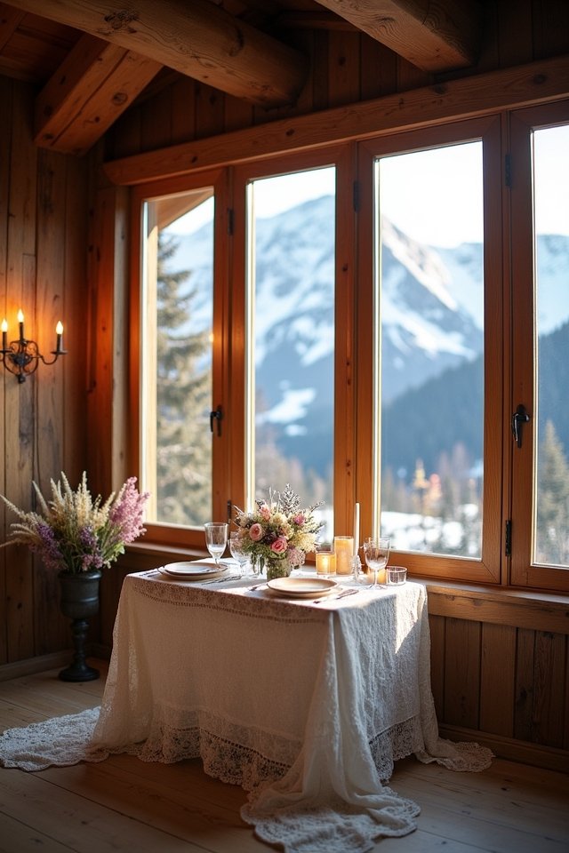 cozy lodge breathtaking views