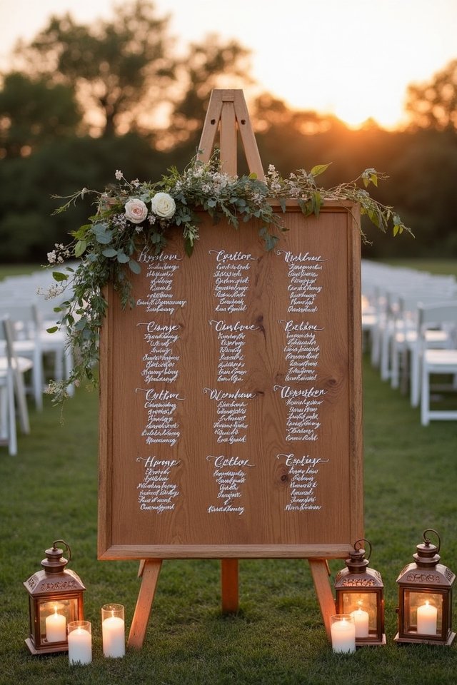 creative and unique seating charts