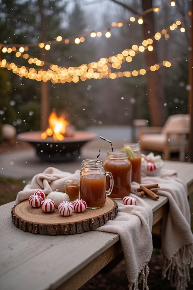 creative hot beverage station