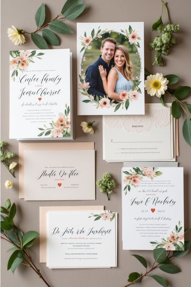 creative wedding invitation ideas