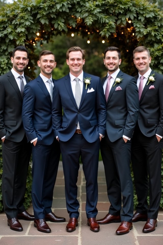 dapper summer wedding attire