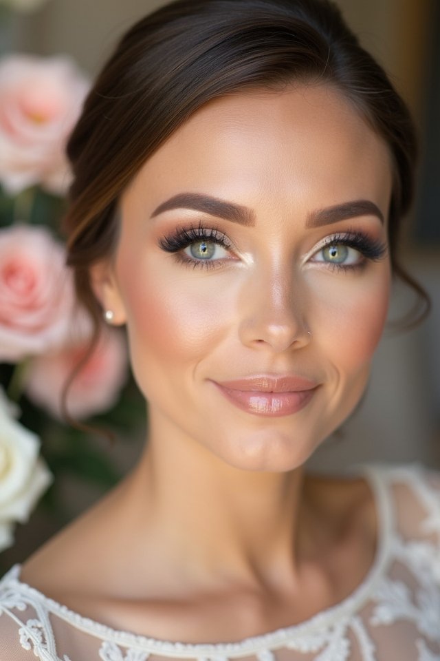defined brows enhance features