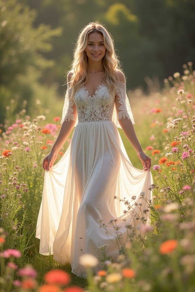 effortless bohemian wedding style