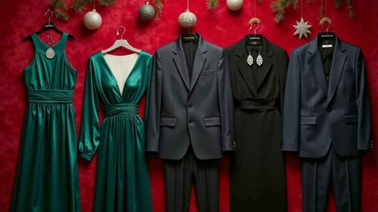 elegant christmas dinner outfits