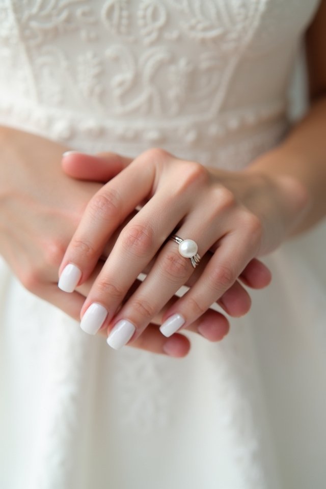 elegant clear gel nails