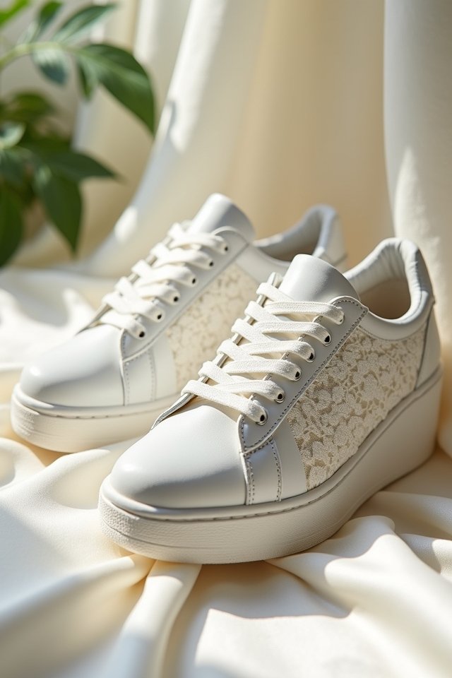 elegant comfortable wedding sneakers