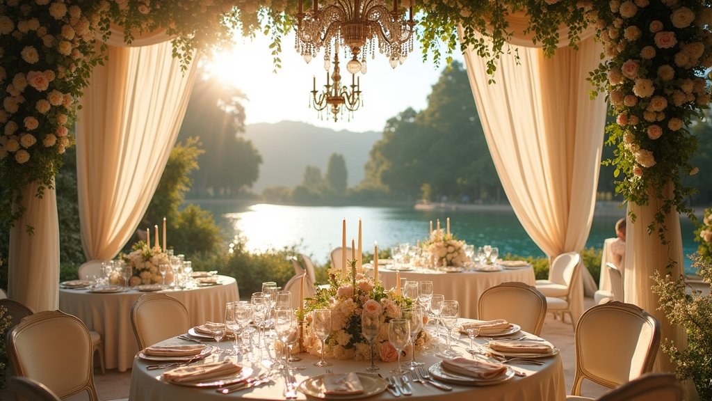 elegant estate wedding aesthetics