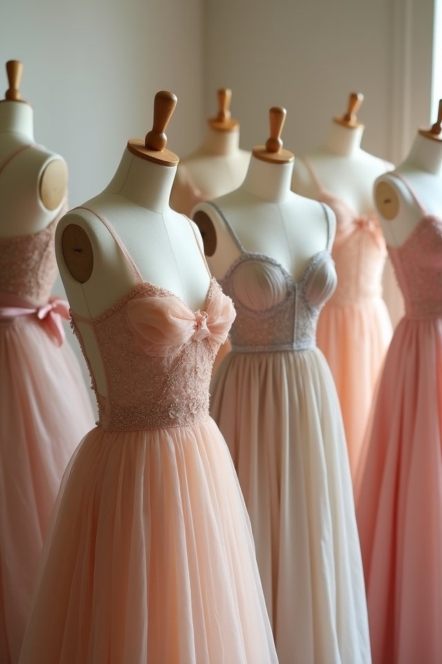 elegant minimalist ball gown
