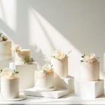 elegant simple wedding cakes