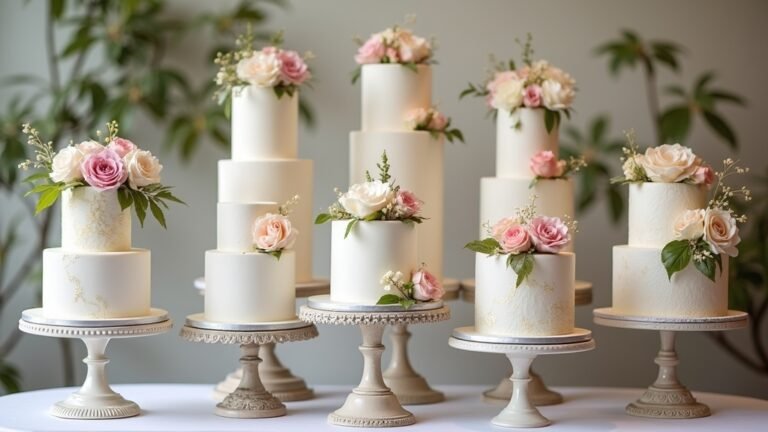 elegant small wedding cakes
