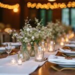 elegant small wedding decor