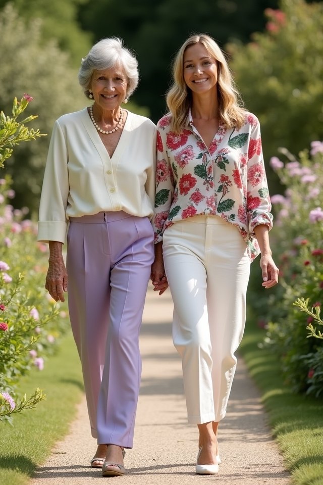 elegant tailored trousers outfit