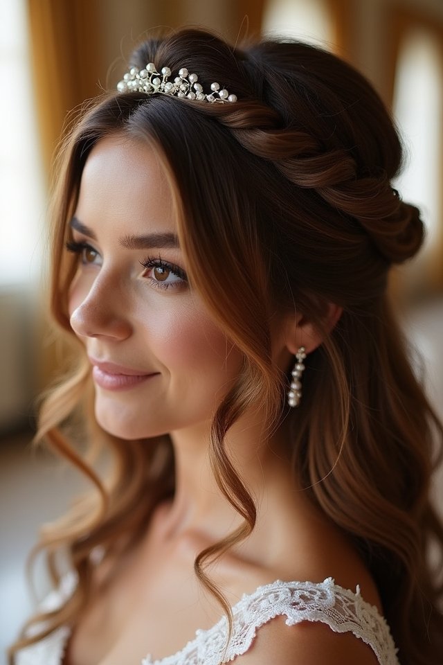 elegant twisted curls hairstyle