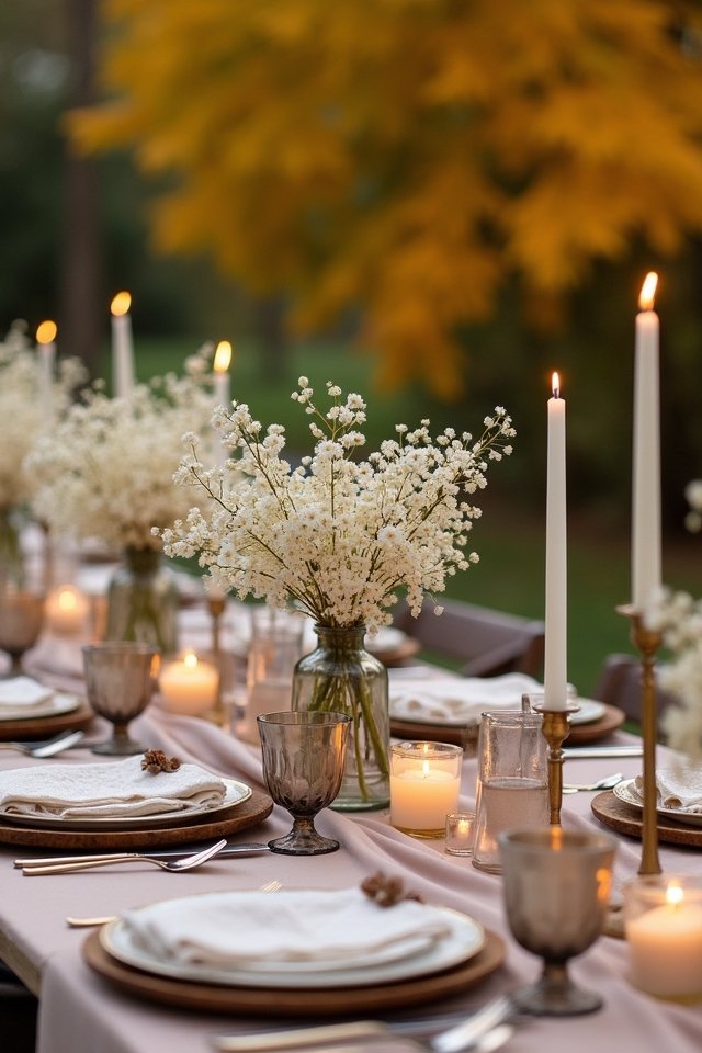 elegant warm taupe ivory