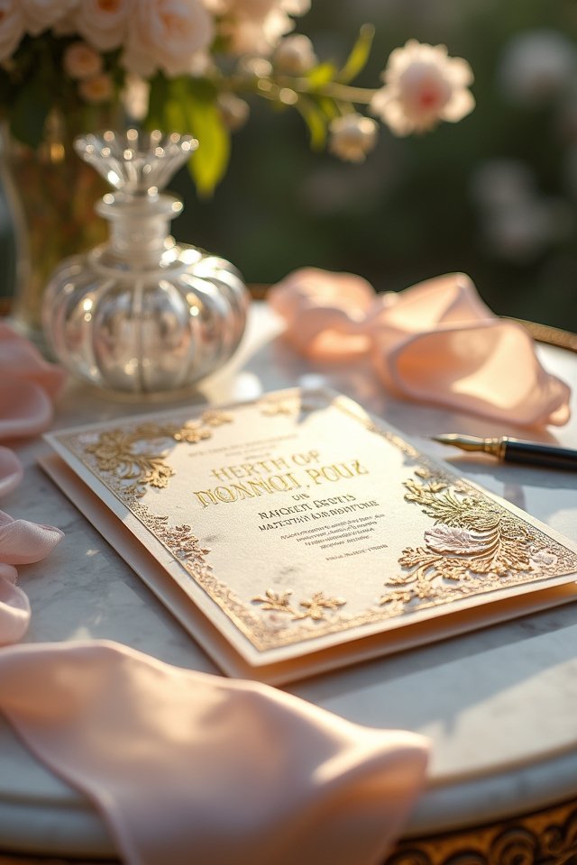 elegant wedding invitation designs
