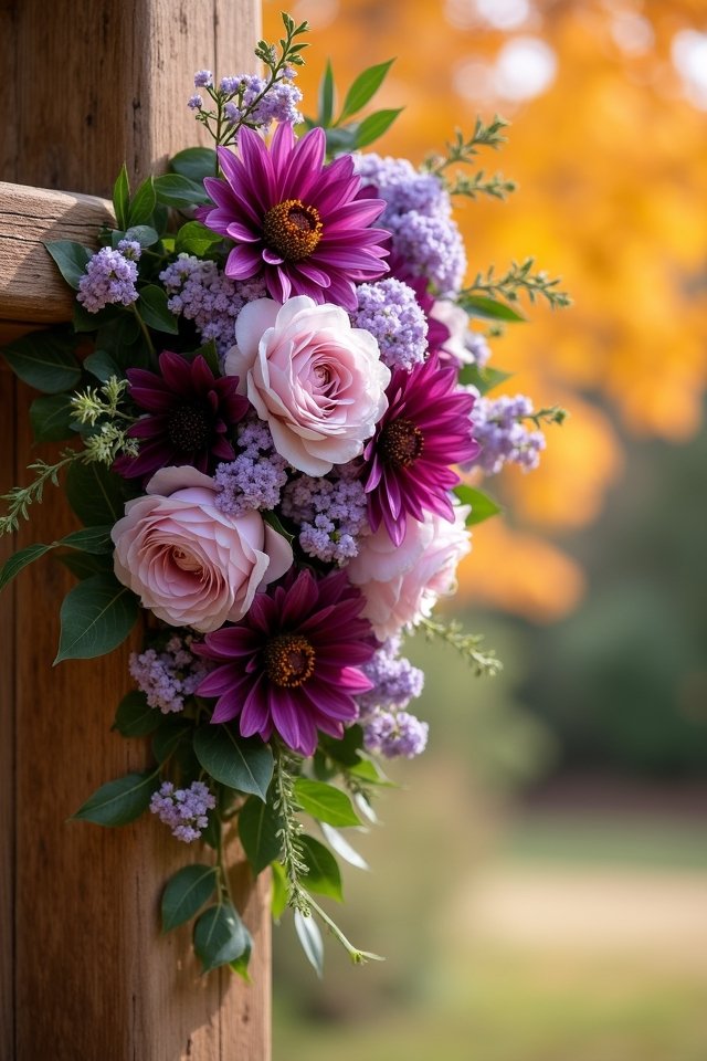 enchanting lilac wedding decor