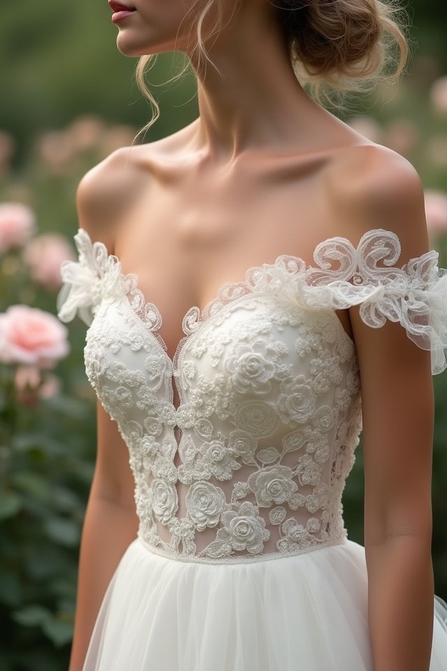 enchanting off the shoulder designs