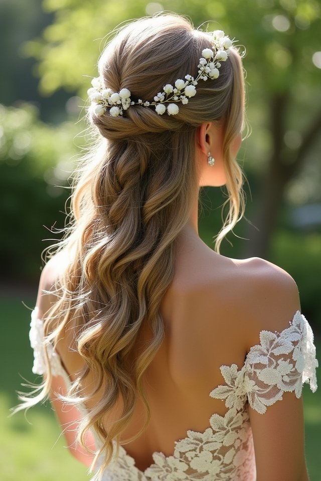 enchanting waterfall braid elegance