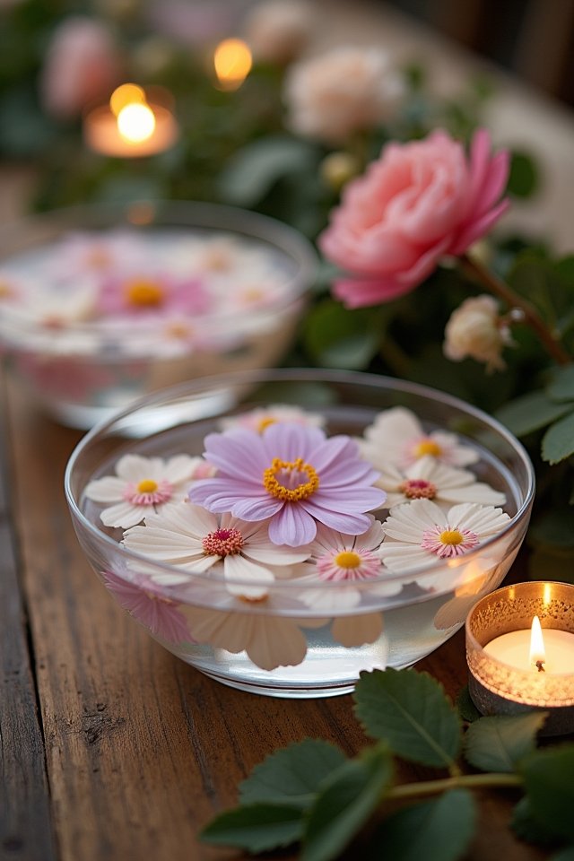 floating floral centerpiece magic