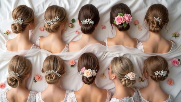 glamorous bridal hair ideas