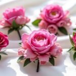 hot pink wedding accessories