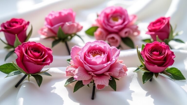 hot pink wedding accessories