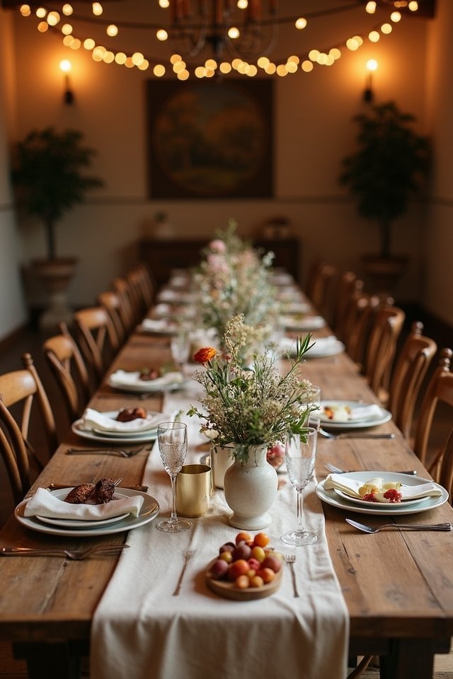 intimate shared dining experience