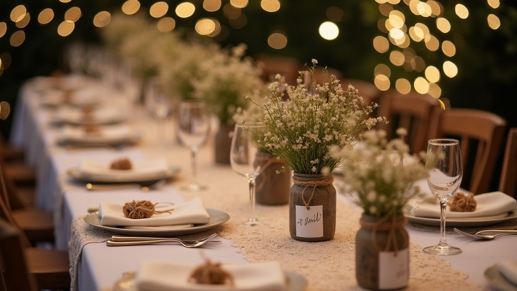 intimate small wedding decorations
