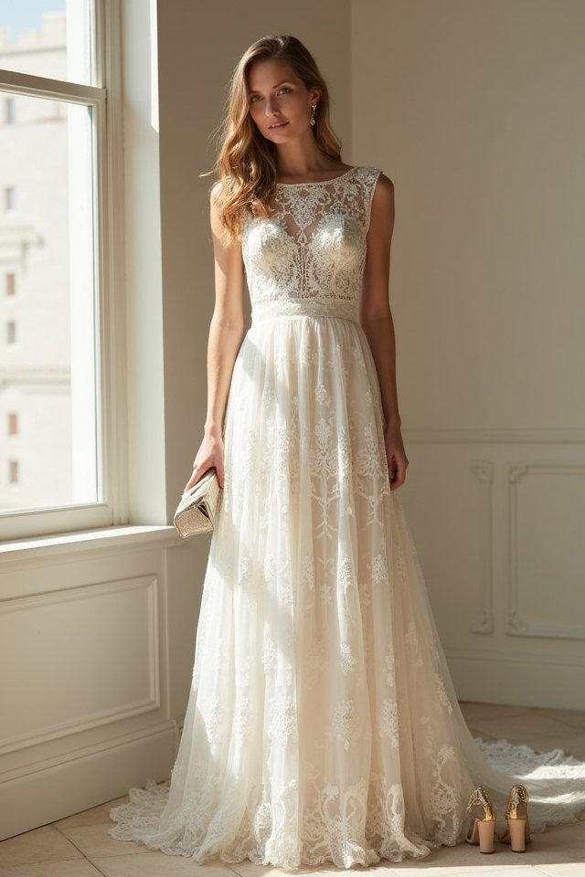 lace elegance for weddings