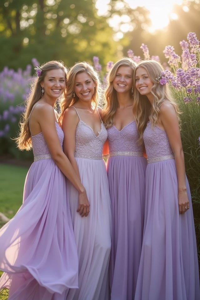 lavender wedding color charm