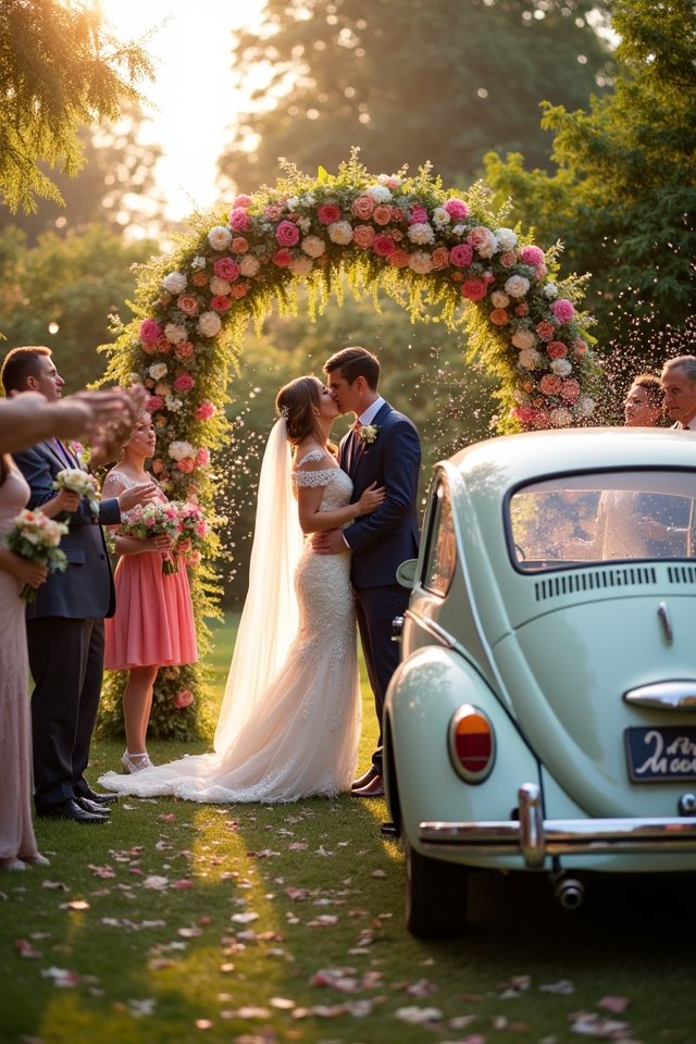 magical colorful send off memories