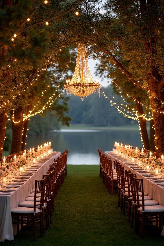 magical wedding lighting features