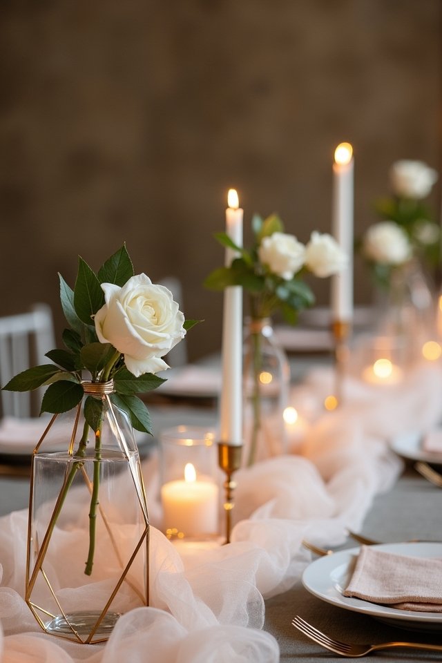 metallic accents elevate decor