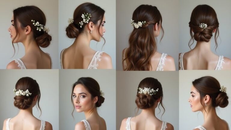 minimalist bridal hairstyle ideas