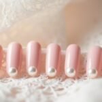 minimalist bridal nail designs