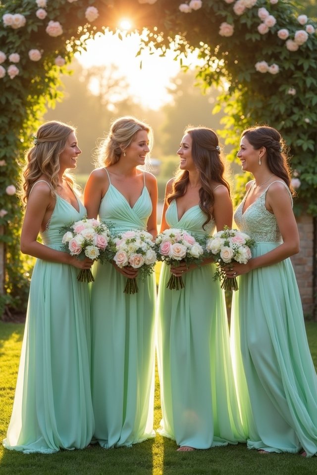 mint green wedding inspiration