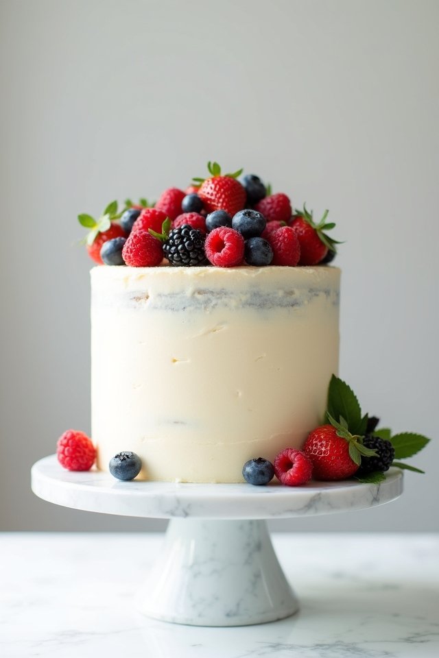 naked vanilla cake delight