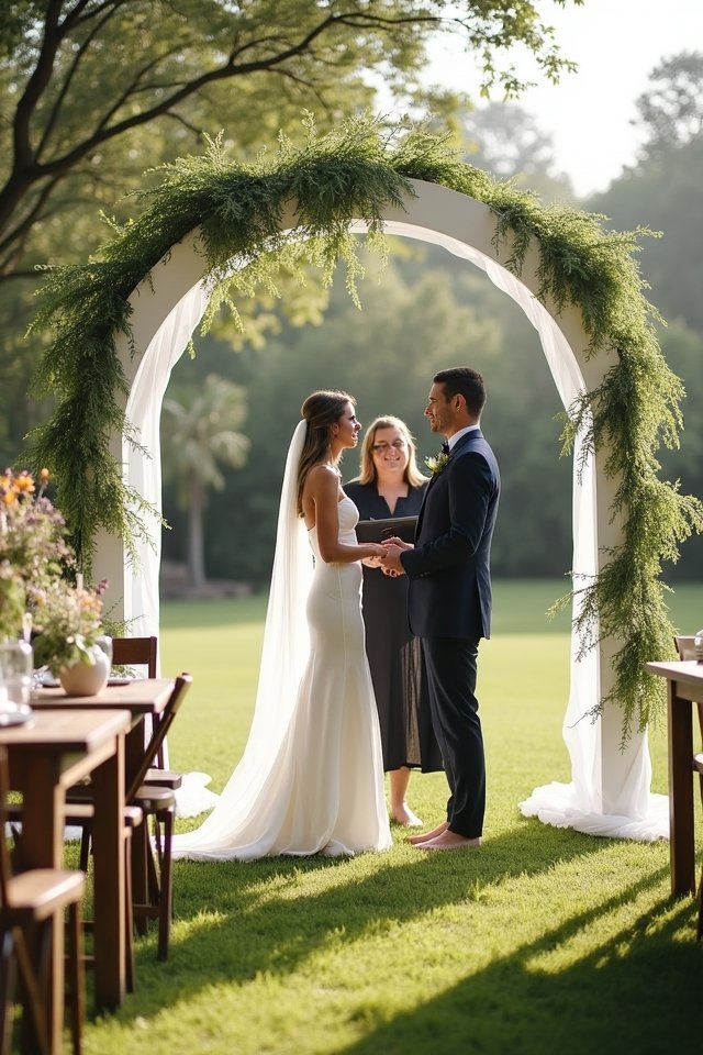 natural elements for weddings