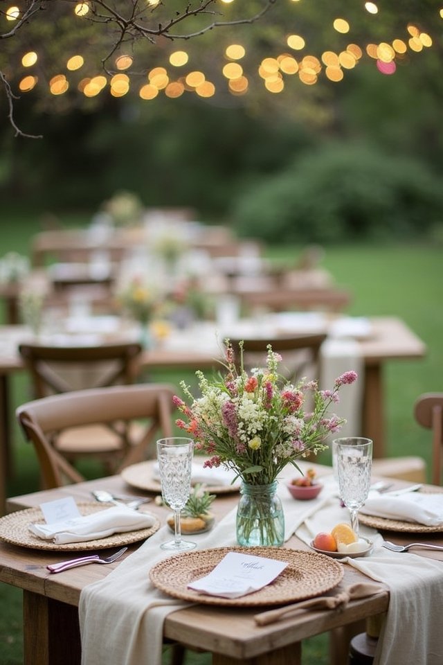 natural wedding decor ideas